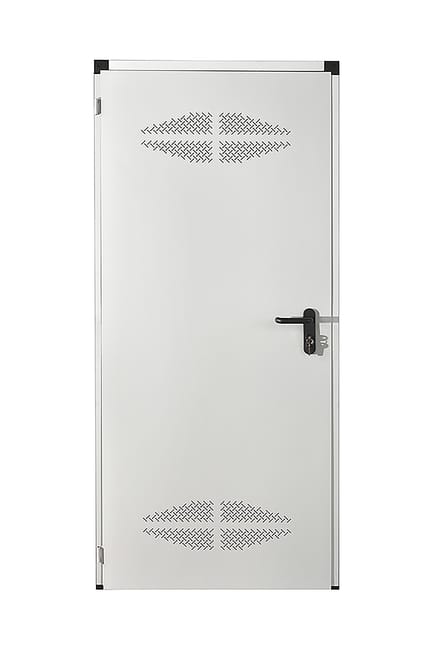 PUERTA SERVICIO MULTIUSO BLANCA CON REJILLA 89 CM REVERSIBLE - 1