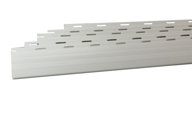 KIT LAMAS DE PERSIANA PVC ANCHO 120 CM ALTO 140 CM. MARFIL