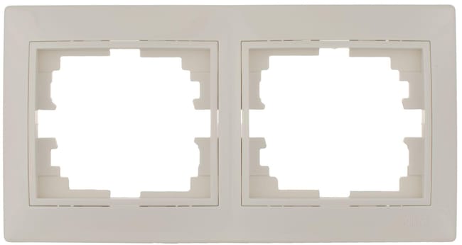 MARCO DOBLE SERIE EUROPA BLANCO - 1