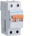 AUTOMATICO 1P+N 2 MODULOS 20A MANETA NARANJA HAGER - 1