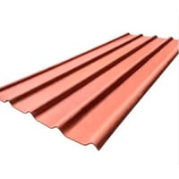 PLACA BAJO TEJA PERFIL MIXTO 2,5 M ROJO TEJA - 1