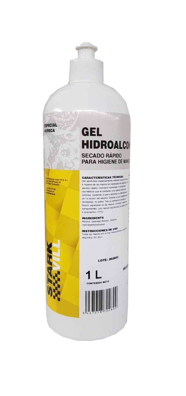 GEL HIDROALCOHOLICO 1L