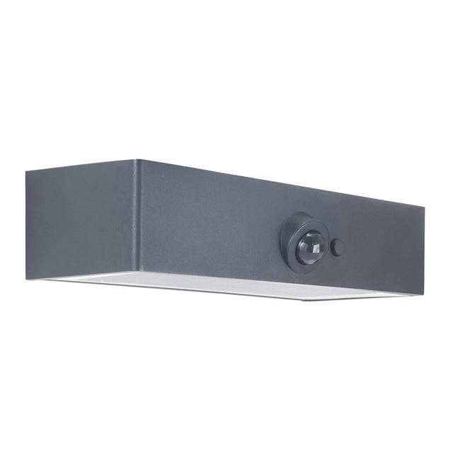 APLIQUE LED SOLAR LEDA 6,5W NEGRO LUZ NEUTRA