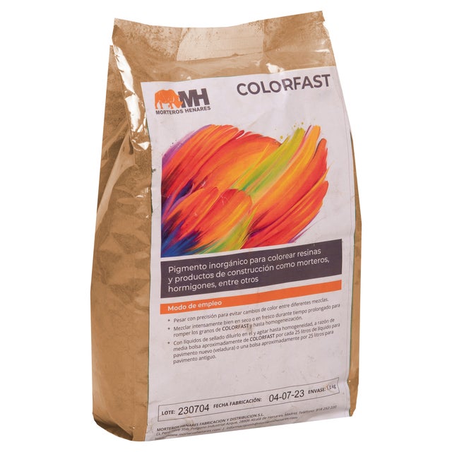 COLORANTE COLOR FAST MORTEROS HENARES CORCHO 1KG
