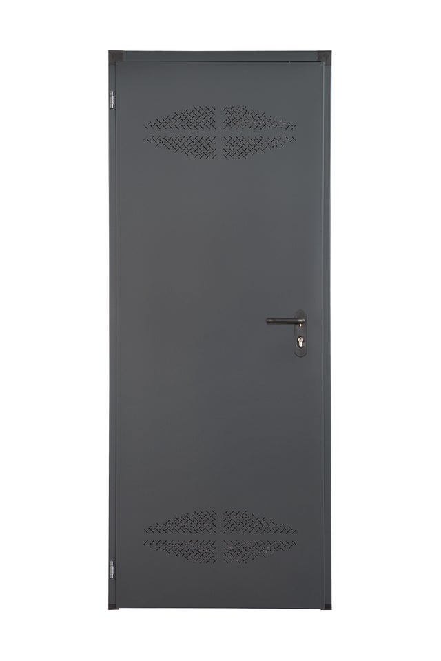 PUERTA SERVICIO MULTIUSO REVERSIBLE CON REJILLA 80 CM DERECHA