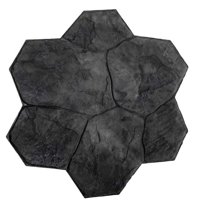 MOLDE PIEDRA IRREGULAR RÍGIDO PARA HORMIGÓN IMPRESO - 1