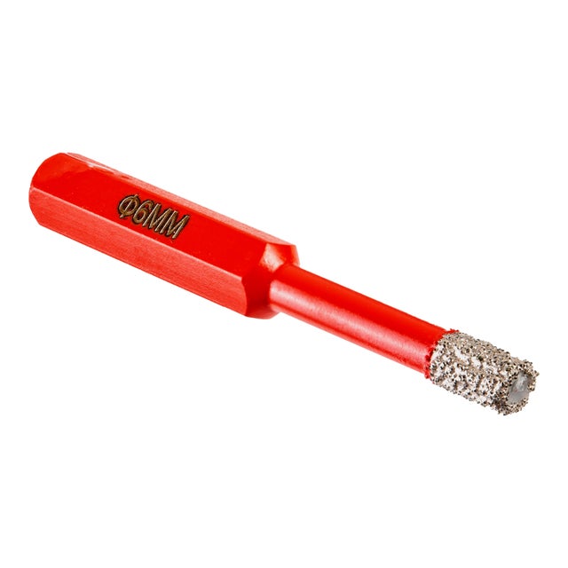 BROCA DIAMANTADA CORTE SECO 6MM