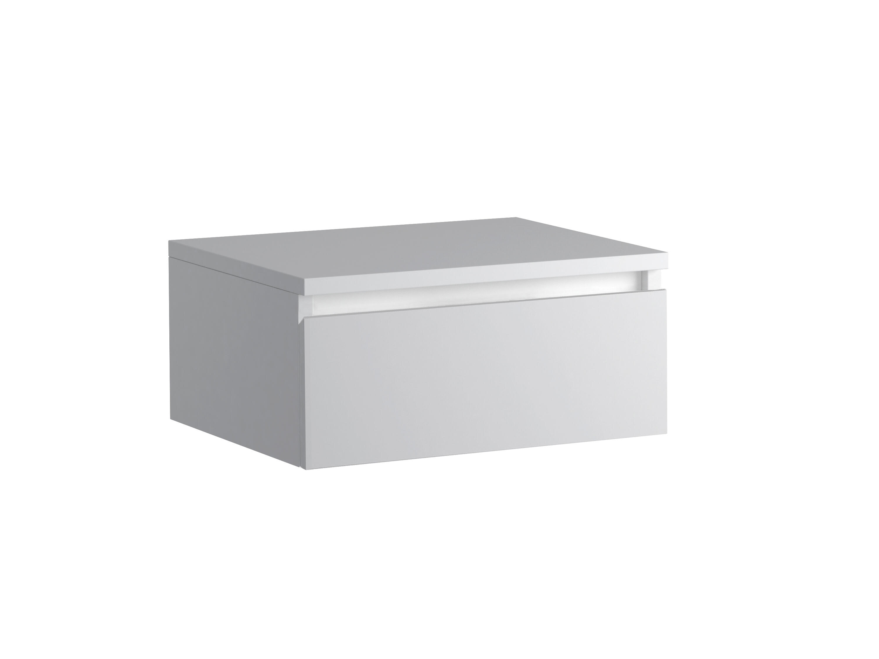 MUEBLE DE BAÑO MODULAR ATLANTIS BLANCO 1 CAJON CON TAPA 60X45CM - 2