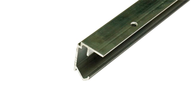 CARRIL ALUMINIO SIMPLE PARA PUERTA CORREDERA ARMARIO 1 . 8 M - 1