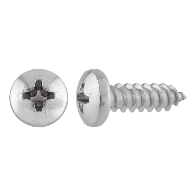 TORNILLOS ROSCA PARA METAL ACERO INOXIDABLE 4,8X16MM. 200UDS - 1