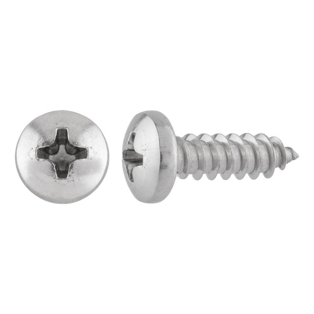 TORNILLOS ROSCA PARA METAL ACERO INOXIDABLE 4,8X16MM. 200UDS