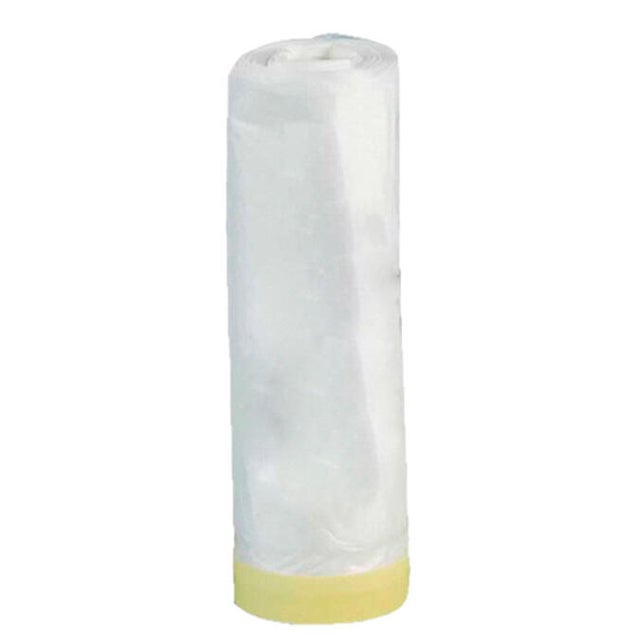 ROLLO DE PLÁSTICO CON CINTA 0.90 CM X 22.5 M