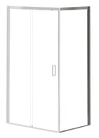 MAMPARA DE DUCHA LATERAL FIJO DENVER PRO 80CM CROMO - 2