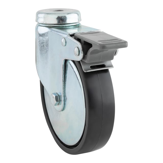 RUEDA 100MM POLIAMIDA. HASTA 70KG. LLANTA ACERO