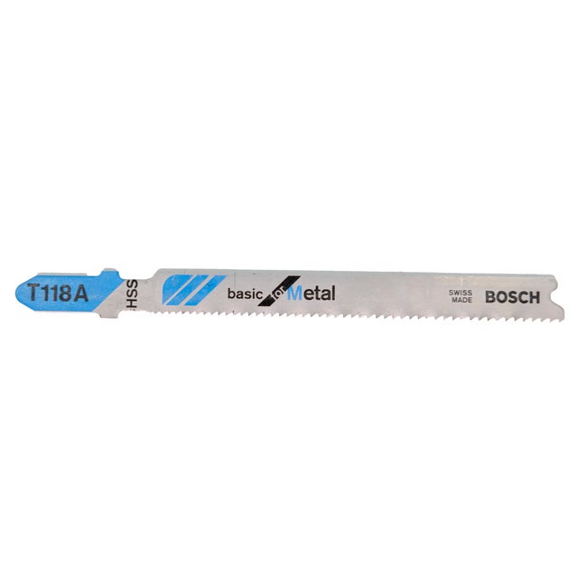 HOJA DE SIERRA DE CALAR METAL T 118A BOSCH 3UDS
