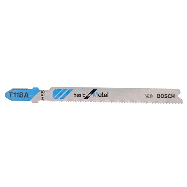 HOJA DE SIERRA DE CALAR METAL T 118A BOSCH 3UDS - 1