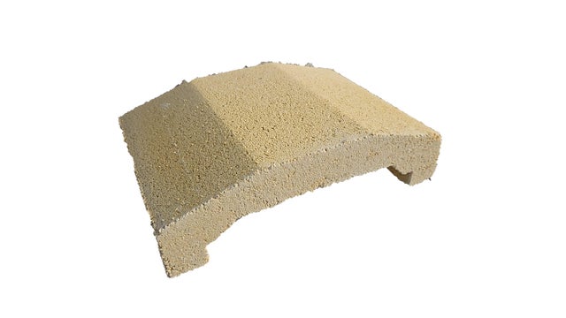 ALBARDILLA DE HORMIGÓN BLANCO 25X20 CM