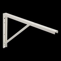 ESCUADRA METALICA PARA BALDA REFORZADA FORTA BLANCA 280 X 480  MM - 1