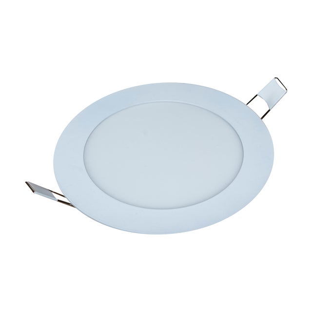 DOWNLIGHT LED EMPOTRAR CIRCULAR BLANCO 9W LUZ FRIA