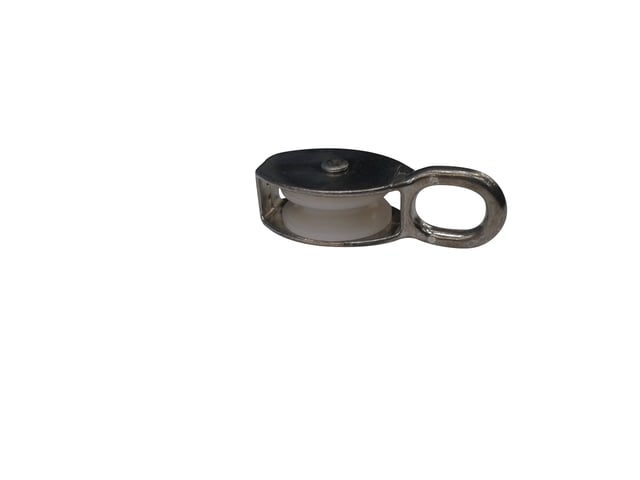POLEA SIMPLE FIJA GALVANIZADA 50 X 5 MM. 2 UDS