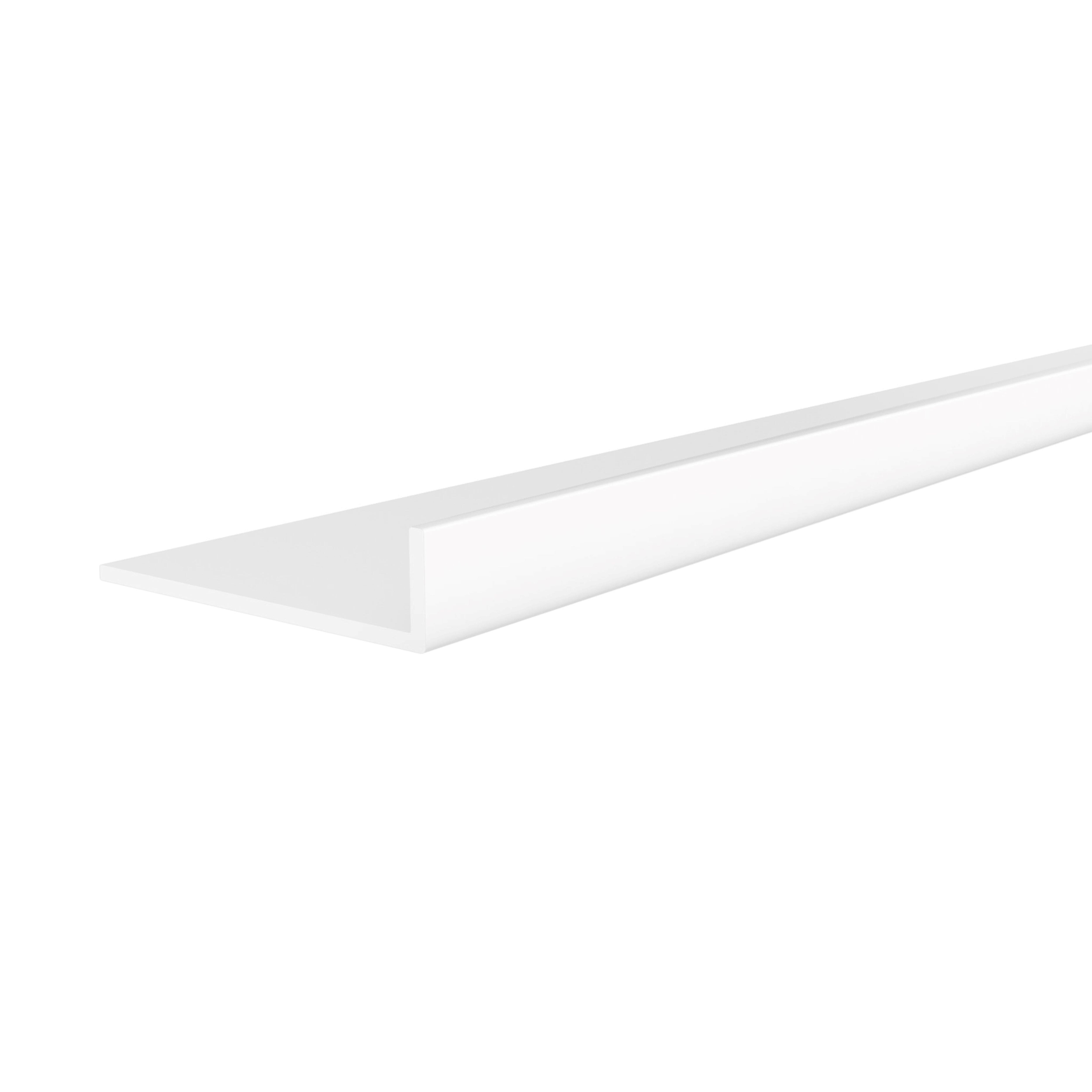 ANGULO PVC BLANCO 40X10X1.5MM 2,6M - 2