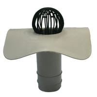 CAZOLETA PVC SALIDA VERTICAL DIÁMETRO 110 MM - 1