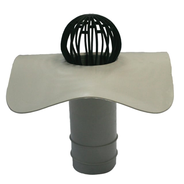 CAZOLETA PVC SALIDA VERTICAL DIÁMETRO 110 MM