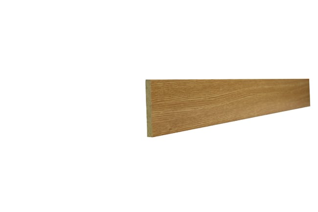 MOLDURA JAMBA MELAMINA ROBLE 2250 X 90 X 10 MM - 1