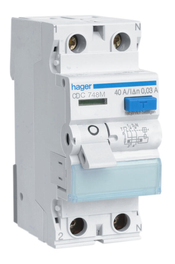 DIFERENCIAL 2P 40A 30MA HAGER