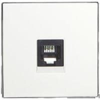 TAPA TOMA TLF Y DATOS SERIE SKY BLANCO - 1