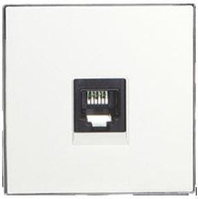 TAPA TOMA TLF Y DATOS SERIE SKY BLANCO - 1