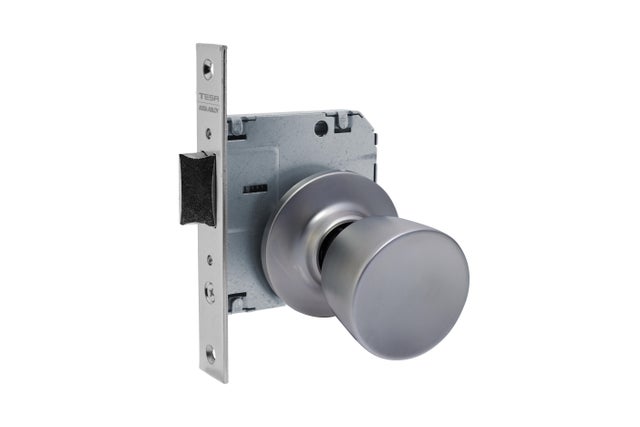 POMO PUERTA ENTRADA TULIPA 3520 CROMO MATE  - TESA