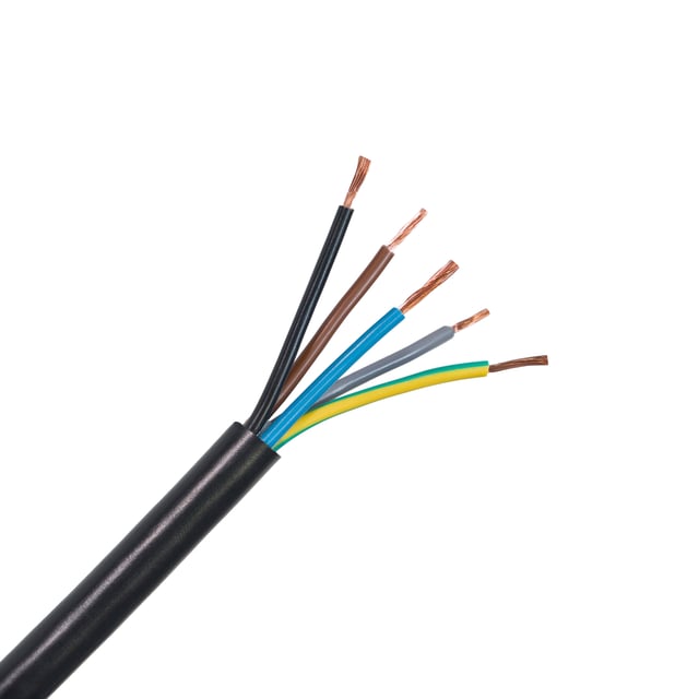CABLE ELÉCTRICO RVK 5G 2,5MM2 NEGRO METRO LINEAL