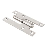 BISAGRA PERNIO PALA RECTA 95X54MM INOXIDABLES - 1