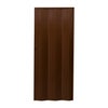 PUERTA PLEGABLE PVC MADERA OSCURA 84X205CM