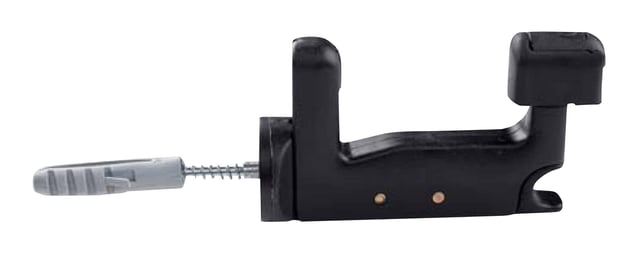 RETENEDOR PARA CONTRAVENTANA PLASTICO NEGRO