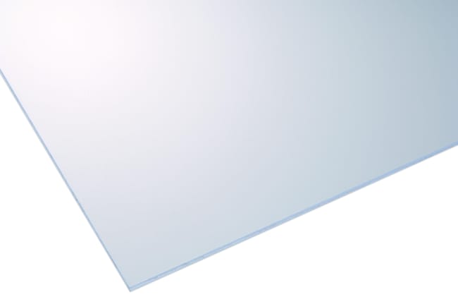 PLANCHA DE POLIESTIRENO TRANSPARENTE 100 X 50 X 0,25 CM - 1