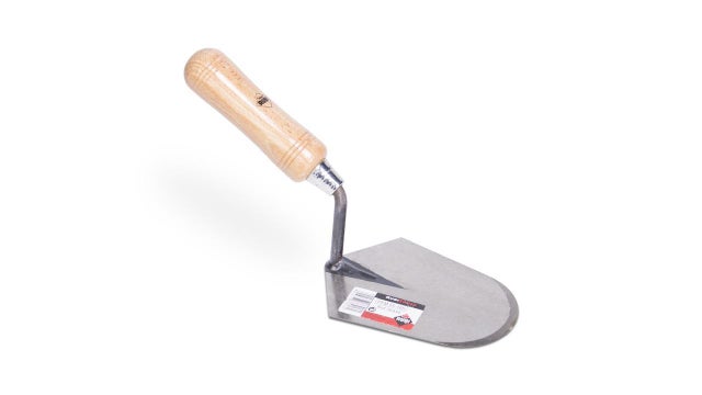 PALETA REDONDA 165MM SOLDADA MANGO MADERA RUBI 38416