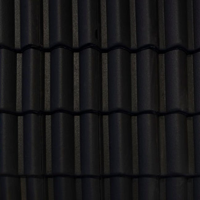 TEJA DE HORMIGÓN GREDOS EVOLUTION EBANO 42X33.1 - 1