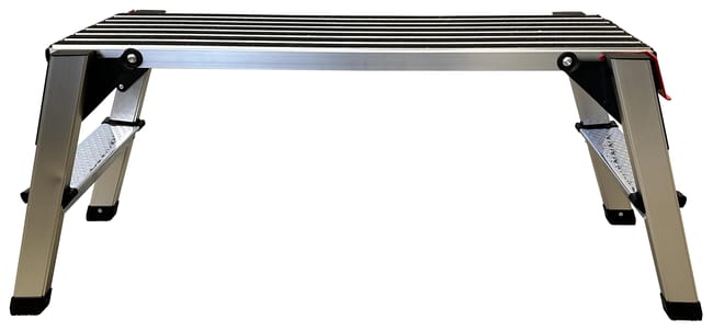 PLATAFORMA TRABAJO DE ALUMINIO 2 PELDAÑOS - 1