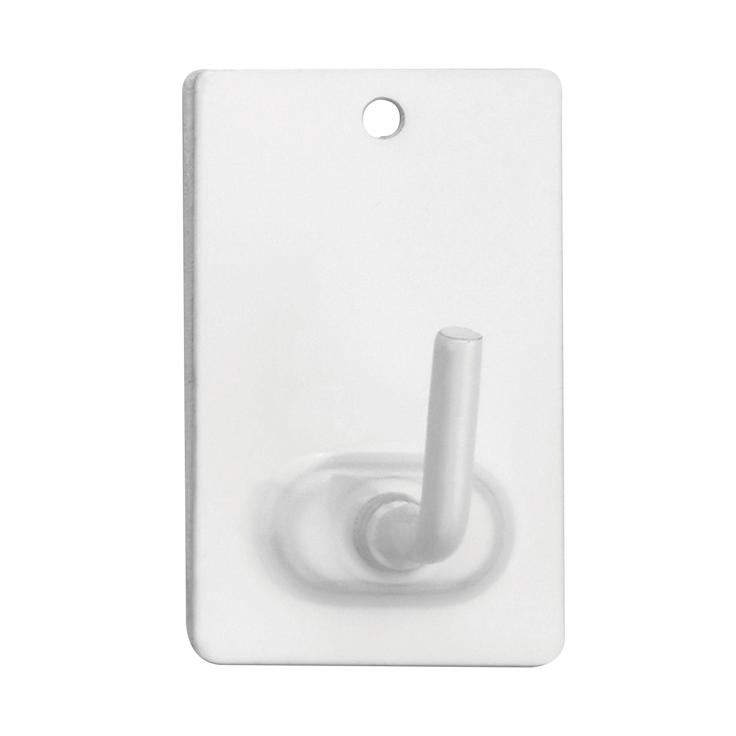 PERCHA ADHESIVA GANCHO 2040 BLANCO UDS Obramat