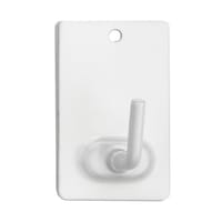 PERCHA ADHESIVA 1 GANCHO 2040 BLANCO INOFIX. 2 UDS - 1
