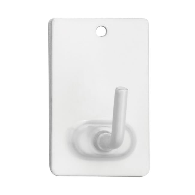 PERCHA ADHESIVA 1 GANCHO 2040 BLANCO INOFIX. 2 UDS - 1