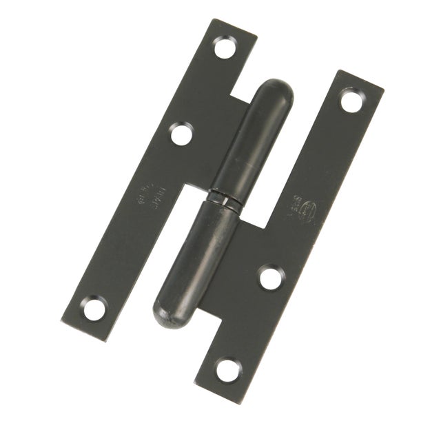 BISAGRA PERNIO A DERECHA 95X52MM NEGRO