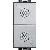 DOBLE CONMUTADOR PERSIANA SERIE LIVING ALUMINIO - 1