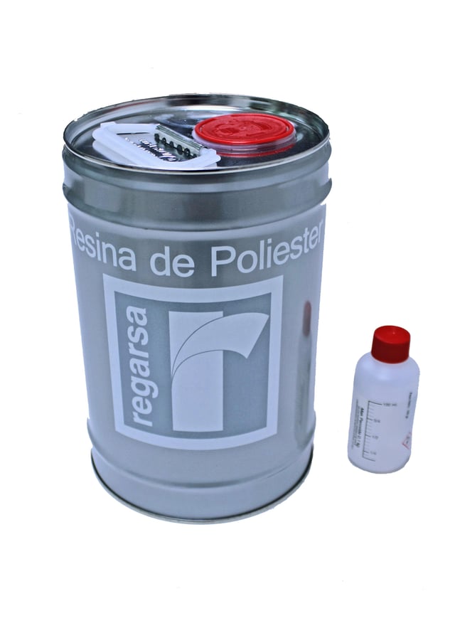 RESINA POLIESTER + PEROXIDO 1kg