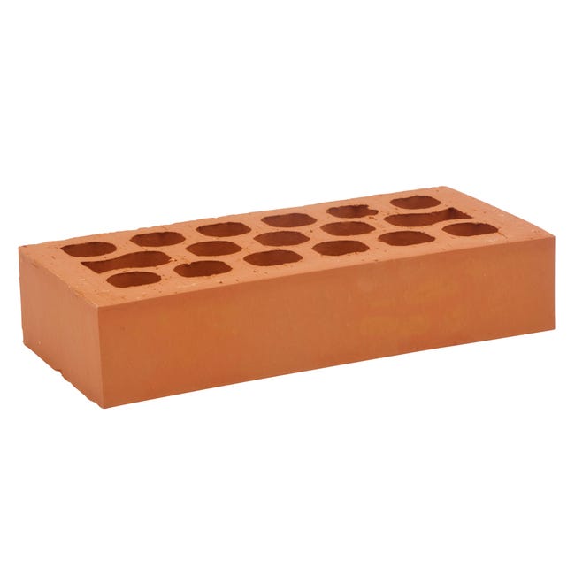 LADRILLO CARA VISTA ROJO HIDROFUGADO 24X11,5X5 CM - 1