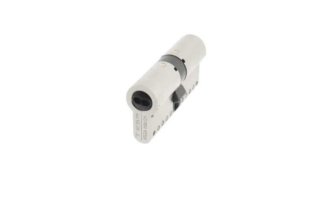 CILINDRO ALTA SEGURIDAD ANTIROTURA Y ANTIBUMPING 40 X 40  MM.  NIQUEL TK100 TESA