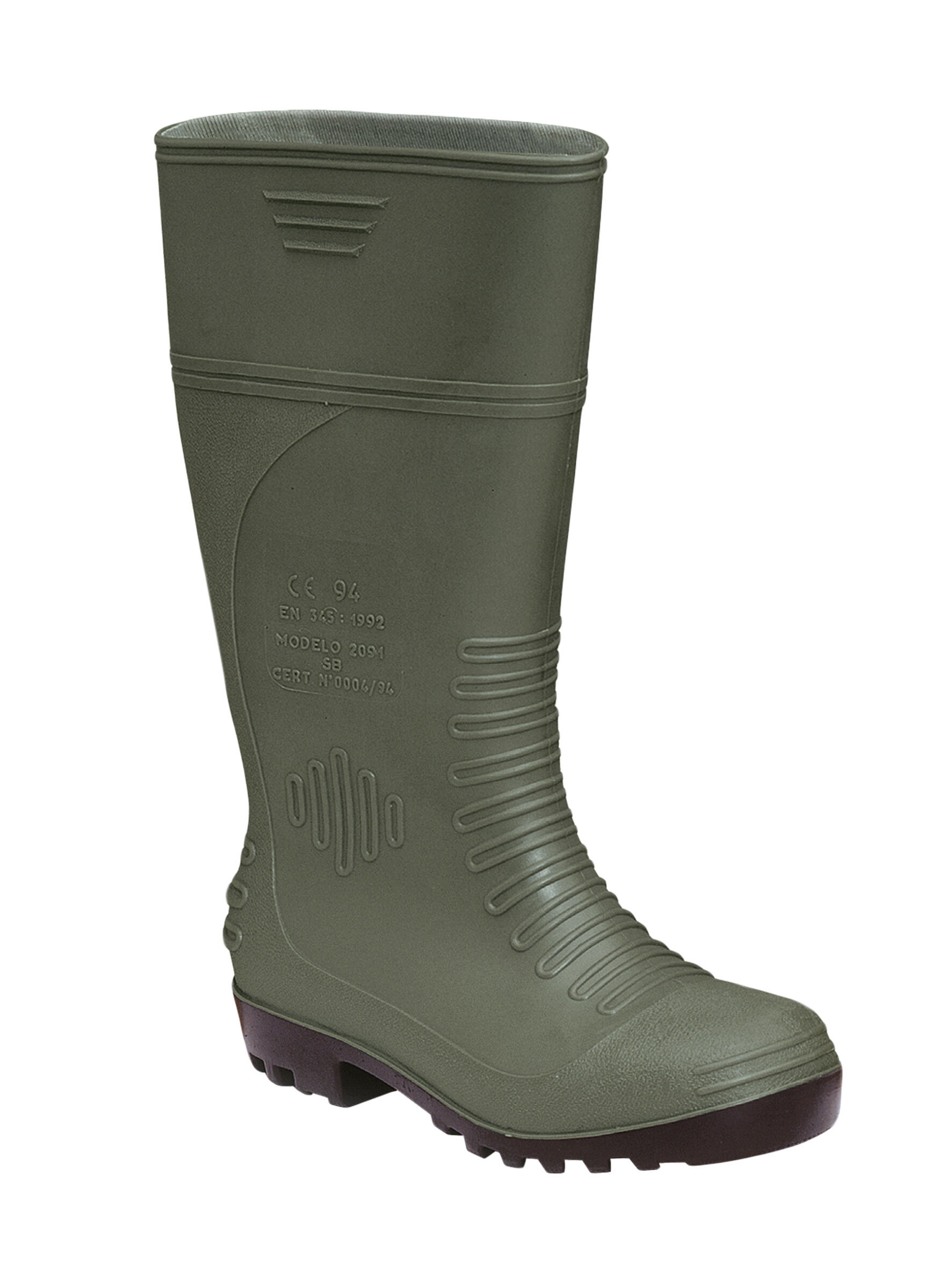BOTAS DE CAZA PANTER 6000 VERDE - Impermeables, Cómodas Y Resistentes - Talla 42