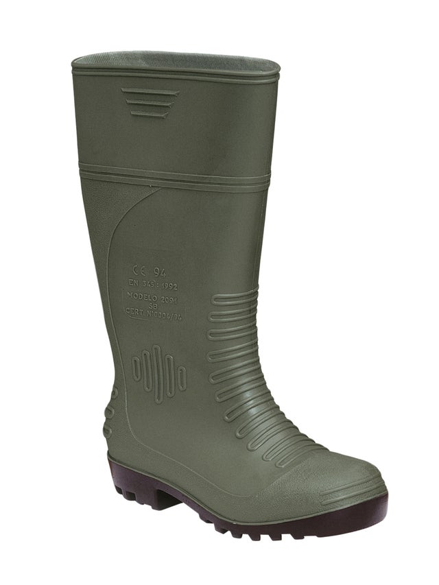 BOTA DE AGUA PVC S5 VERDE PANTER T38 